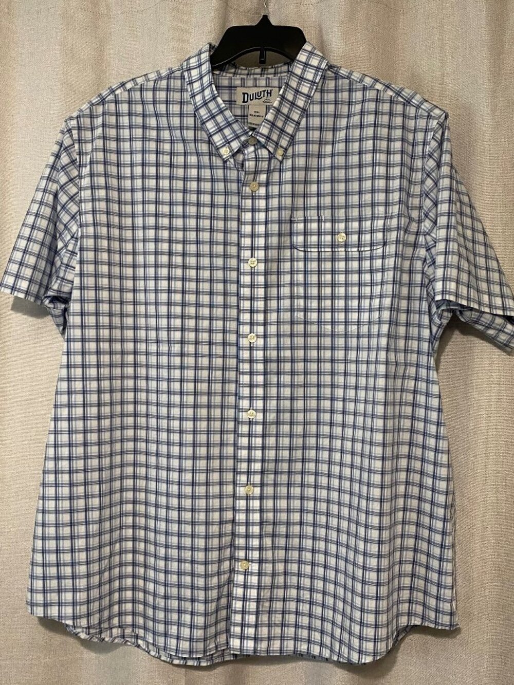 Duluth Trading Co. Short Sleeve Button Down 2XL